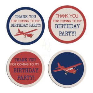 airplane themed stickers
