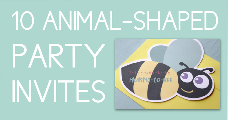 Animal Themed Party Invites