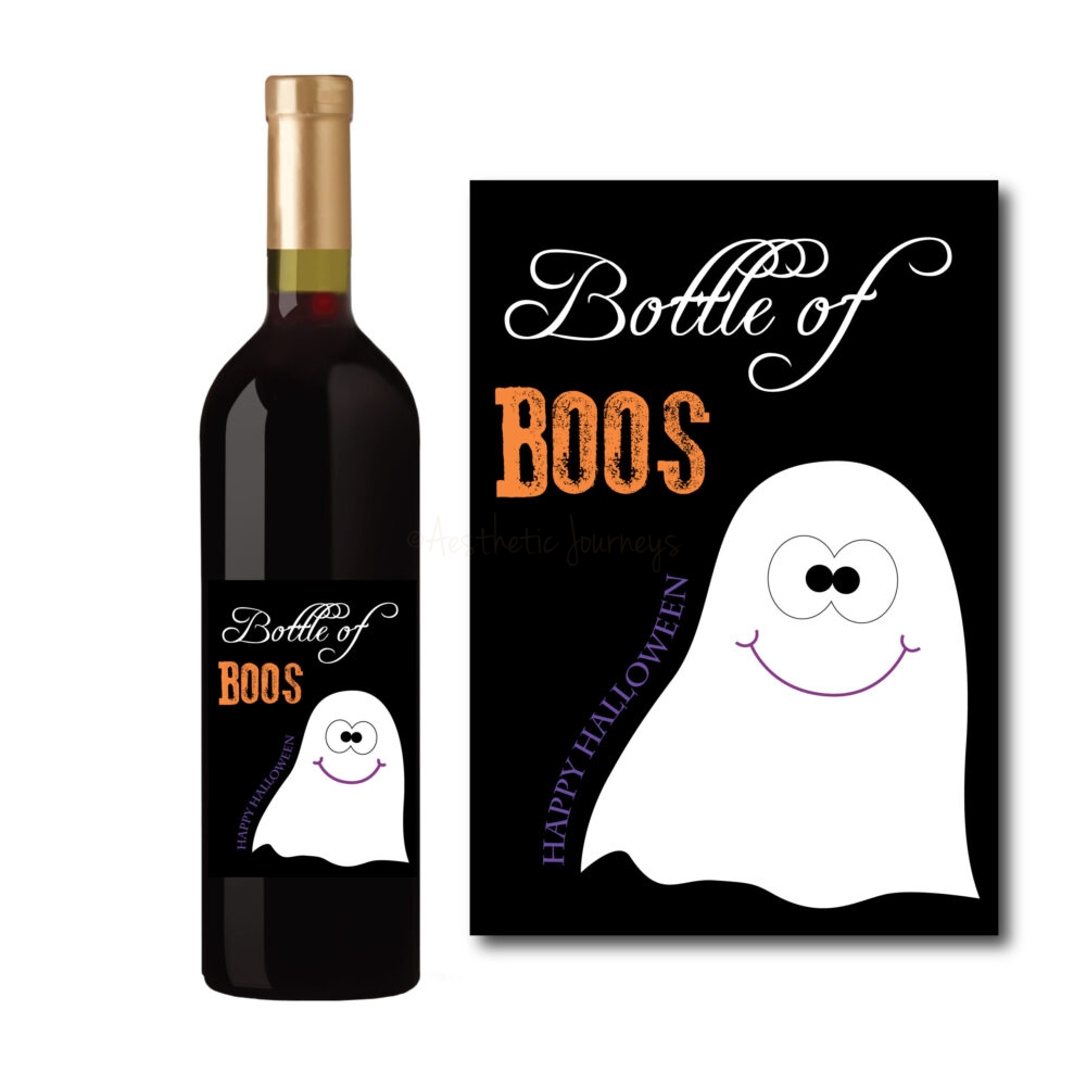Bottle of Boos Wine Label