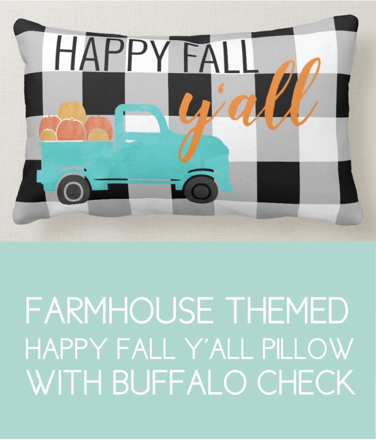 Buffalo Check Fall Decor Pillows