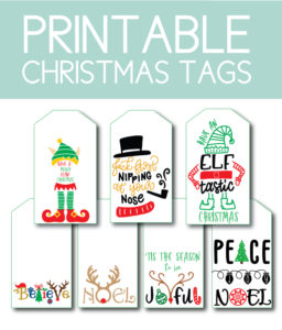 Printable Christmas Tags