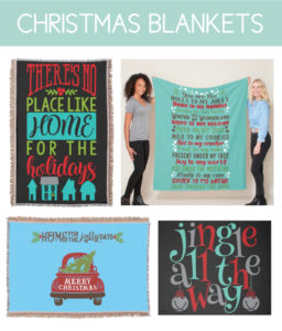 Christmas Blankets for Home Decor