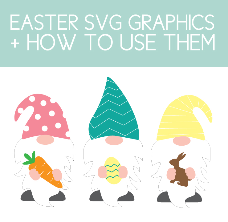 How to use Easter SVG Files