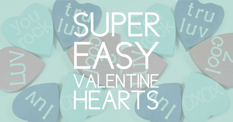 super easy candy heart crafts
