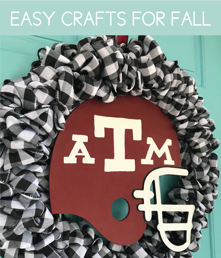 Easy Fall Crafts with Football Theme