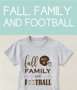 Family Themed Football Shirt