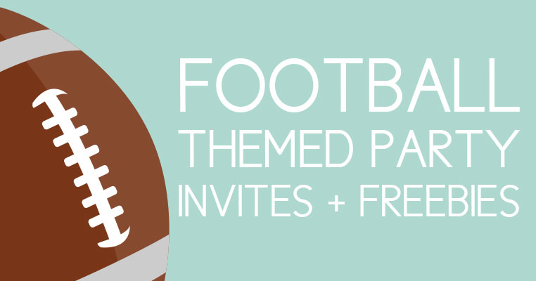 Football Party Invites