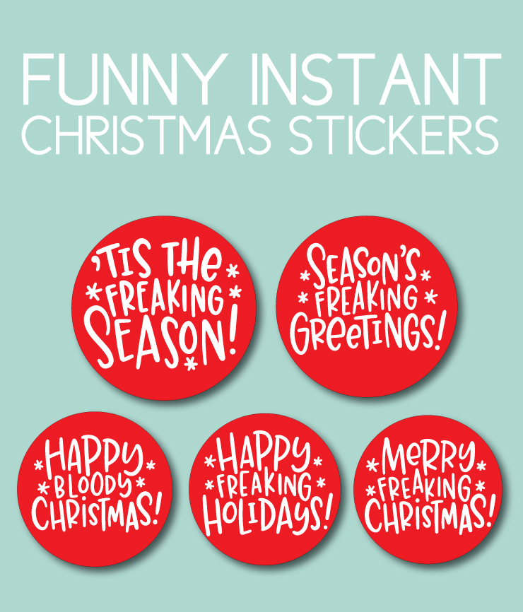 Printable Christmas Instant Downloads You'll Love this Holiday ...
