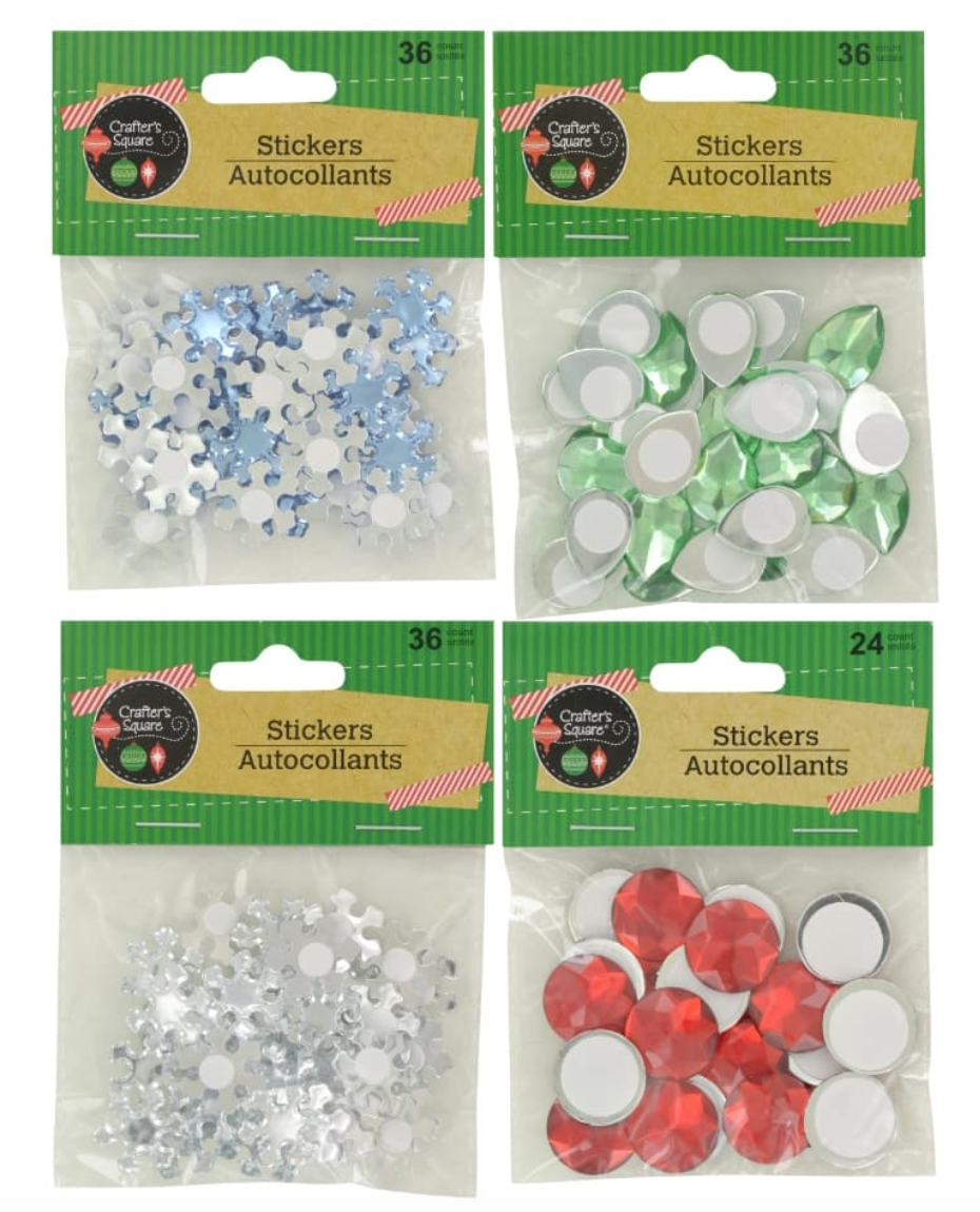 Gem Stone Embellishments from the Dollar Store