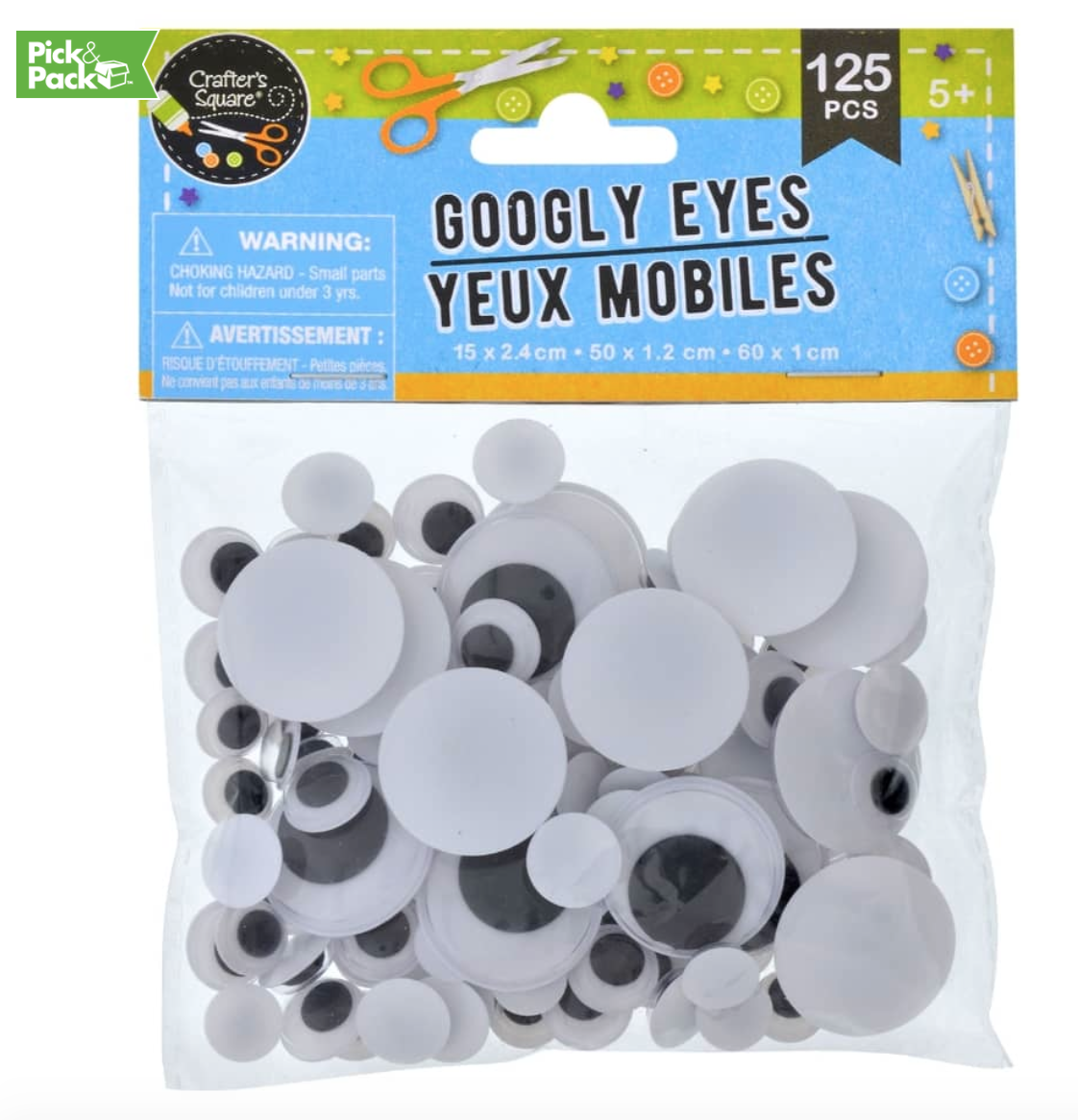 Googly Eyes from the Dollar Store