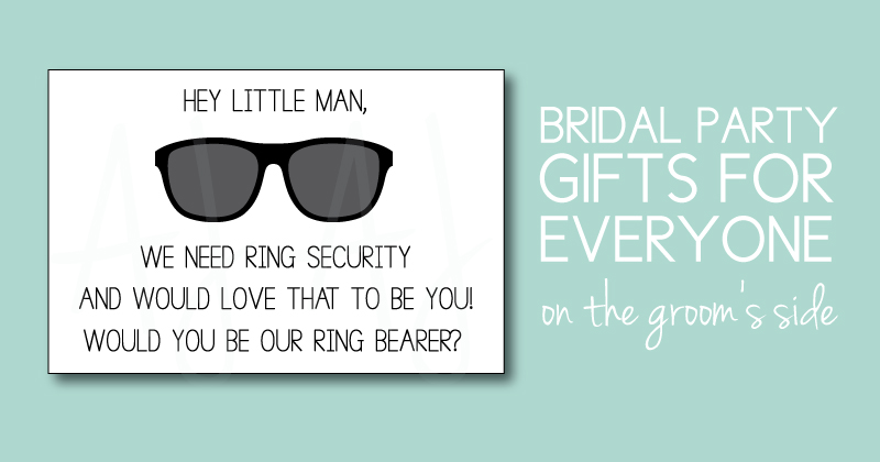 Groom's Bridal Party Gifts