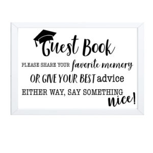 Graduation Guest Book Sign