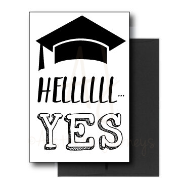 Funny Card for Graduation