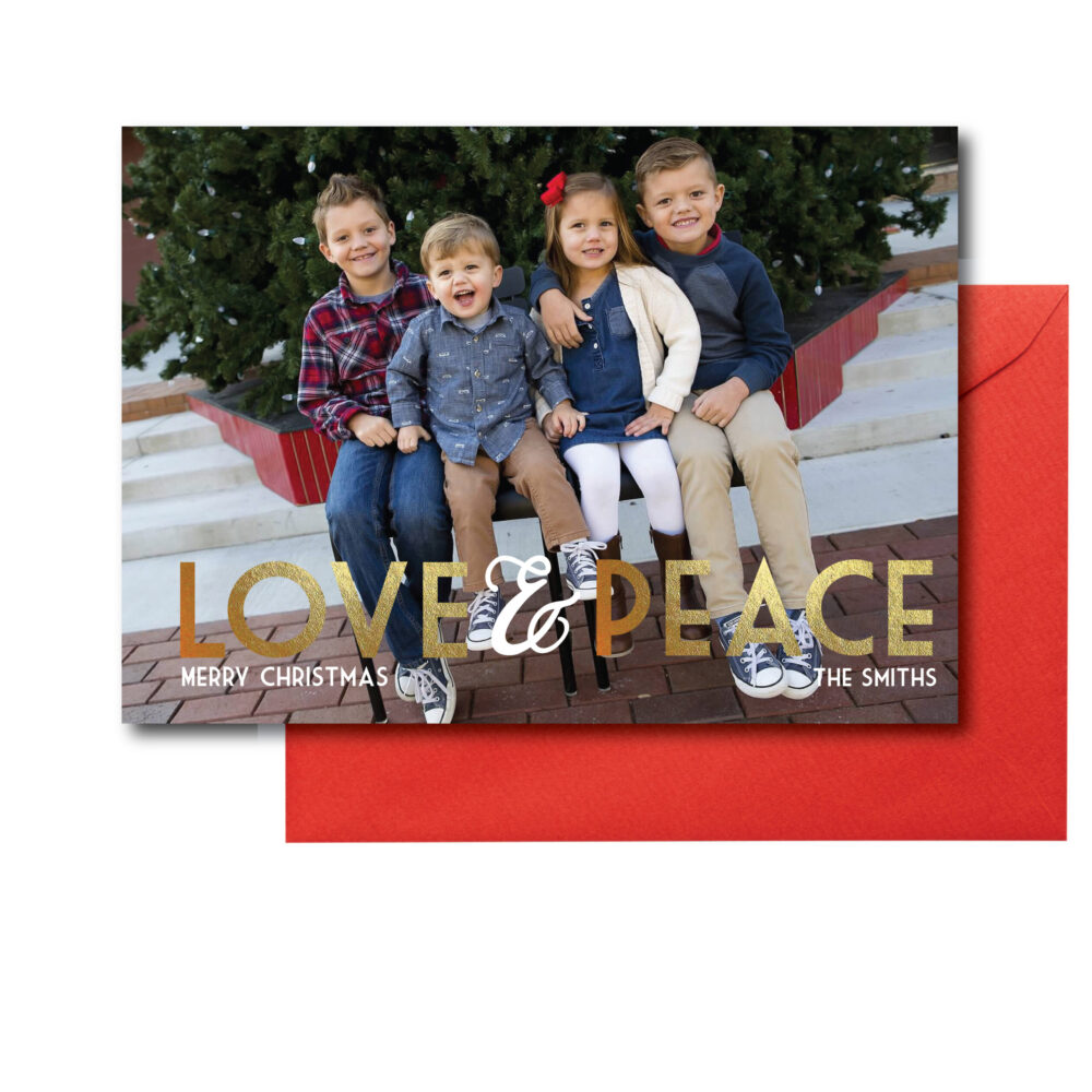 Love and Peace Holiday Card