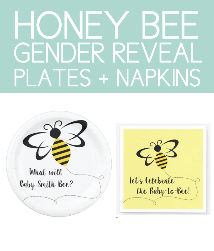 Honey Bee Plates and Napkins