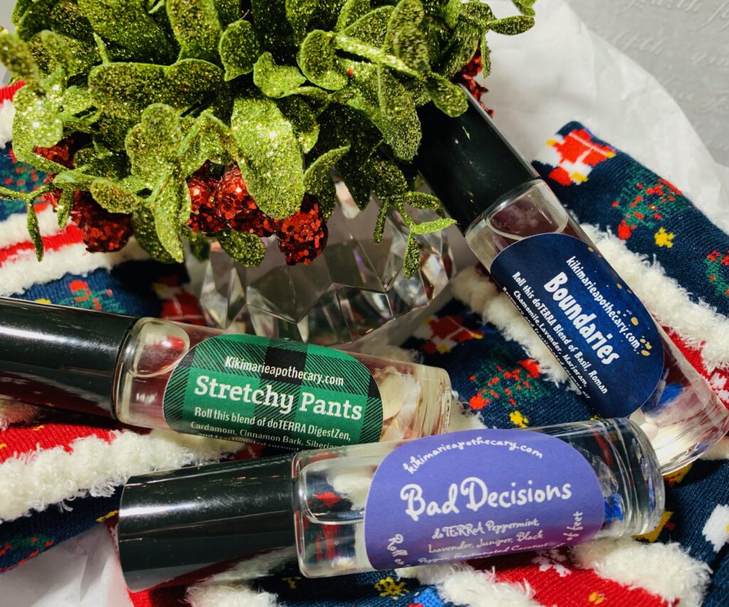 holiday themed essential oils