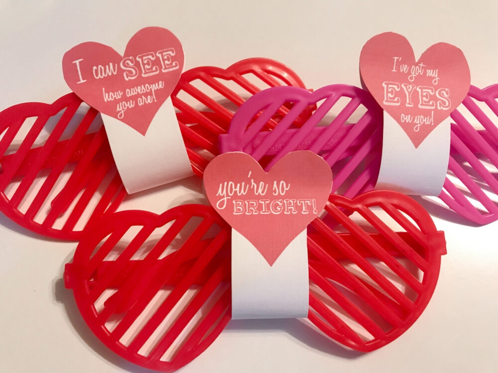 valentine's cards for sunglasses