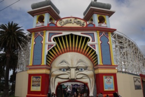 Luna Park, amusement park in St. Kilda