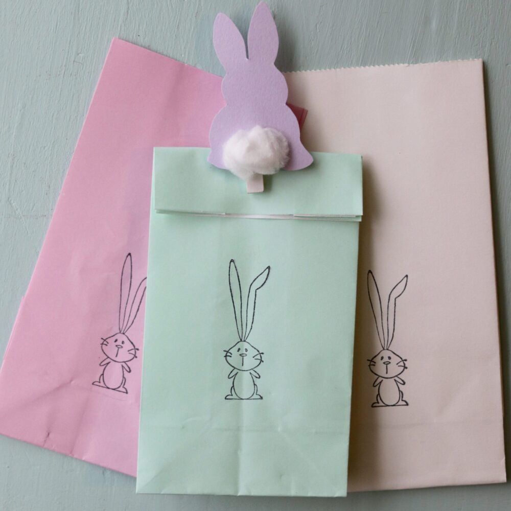 Colorful Bunny Bags