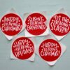Funny Printed Christmas Stickers