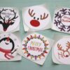 Cute Printed Christmas Stickers
