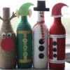Christmas Character Bottles