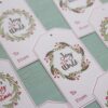 Red and Green Printed Christmas Tags