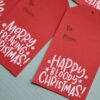 funny christmas tags printed