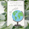 Mother's Day cards set on greenery