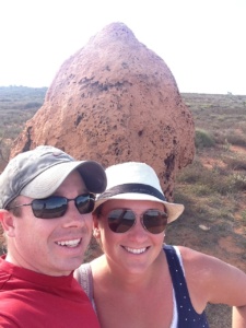 Large Termite Mounds in Western Australia