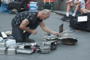 Melbourne Street performer