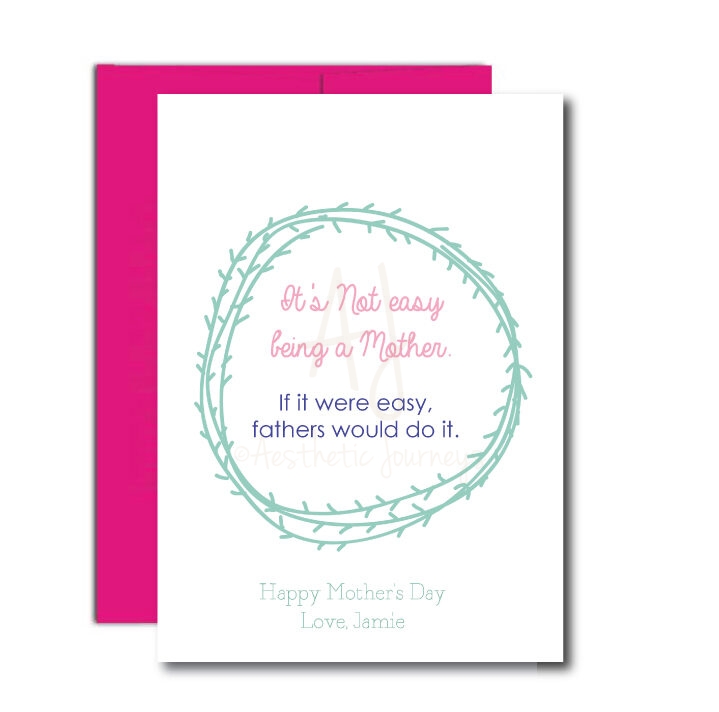 Funny Card for Mother's Day