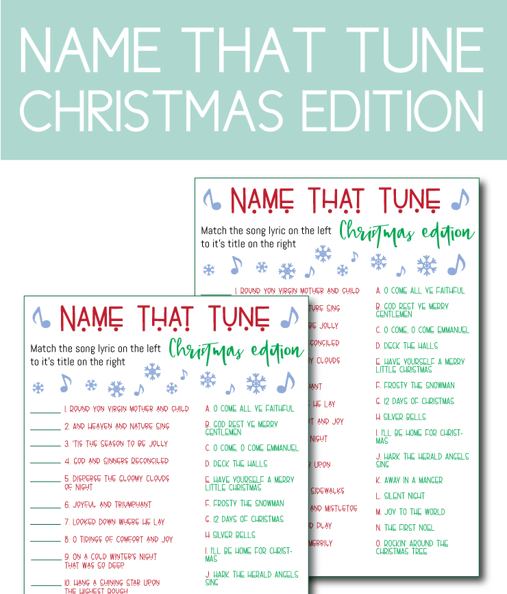Name That Tune, Christmas Edition