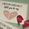 Bridesmaid Proposal Card with Sticker