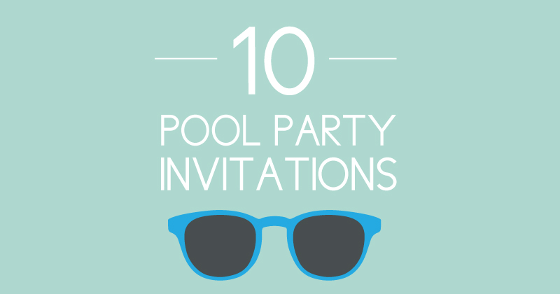 pool party invites