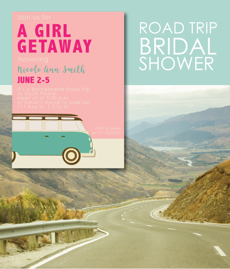 Road Trip Bridal Shower