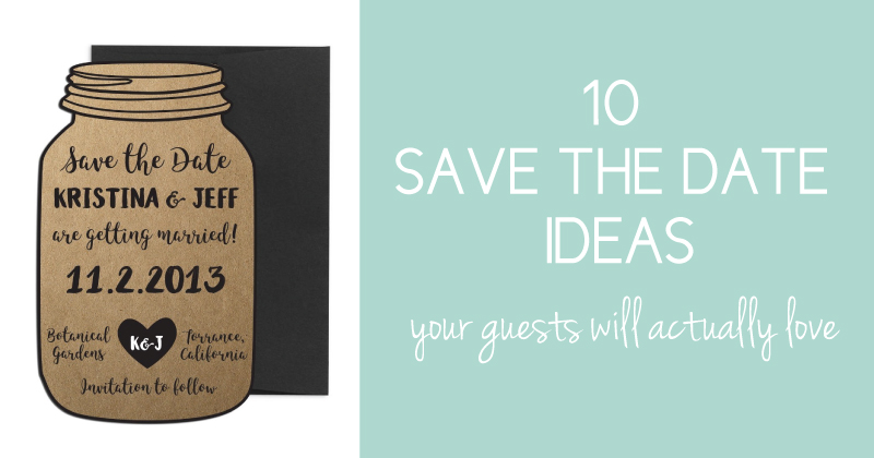 Save the Date Ideas
