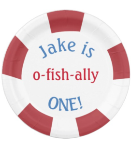 Fishing Party Plates