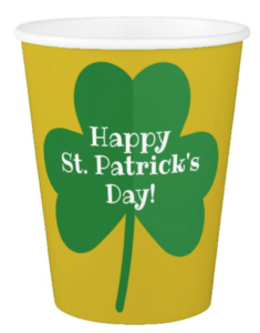 St. Patrick's Day Cups