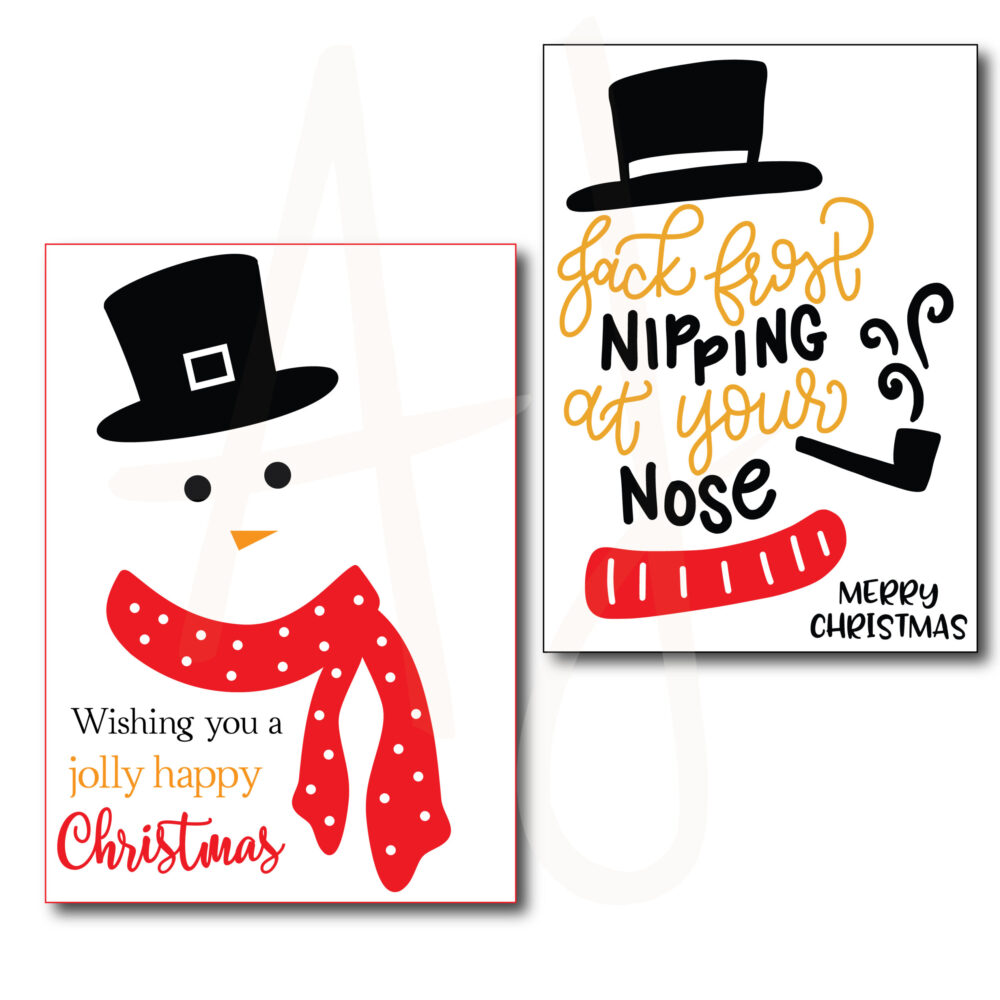Snowman Christmas Cards
