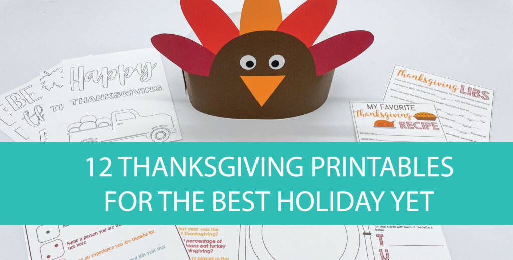 thanksgiving printables