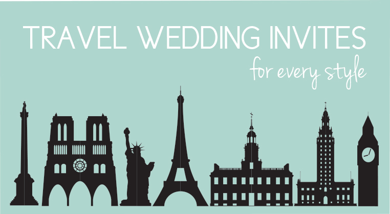 Travel Wedding Invites