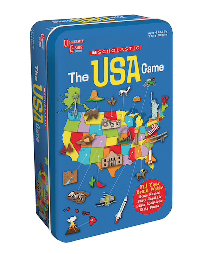 Learn about the 50 states with this USA Game