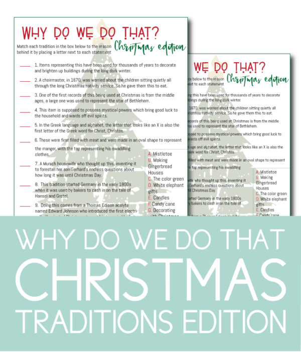 Printable Christmas Games to Make Everyone Happy this Season