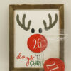 Countdown to Christmas with a reindeer christmas countdown