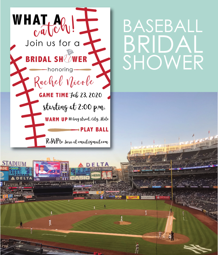 Attend a Baseball Game for your Bridal Shower