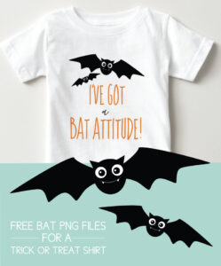 Halloween shirts for kids with free bat graphic
