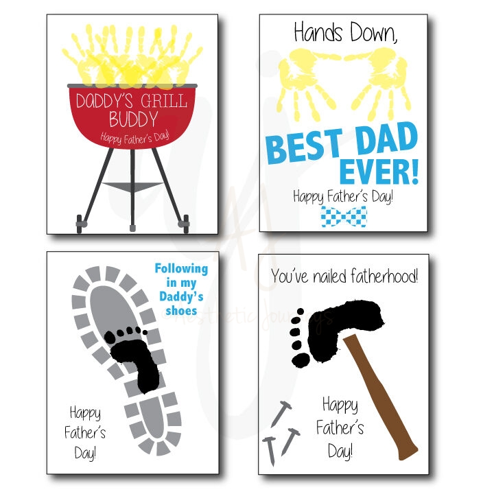 father's day handprint craft