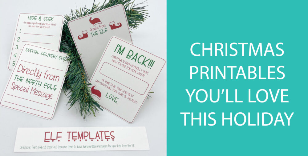 Printable Christmas Crafts You’ll Love this Holiday - Aesthetic ...
