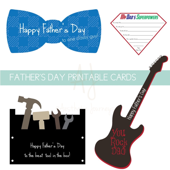 father's day card set